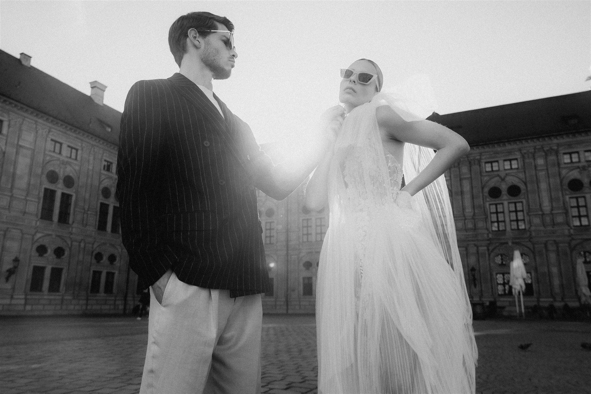 Luxury wedding in Munich, editorial style